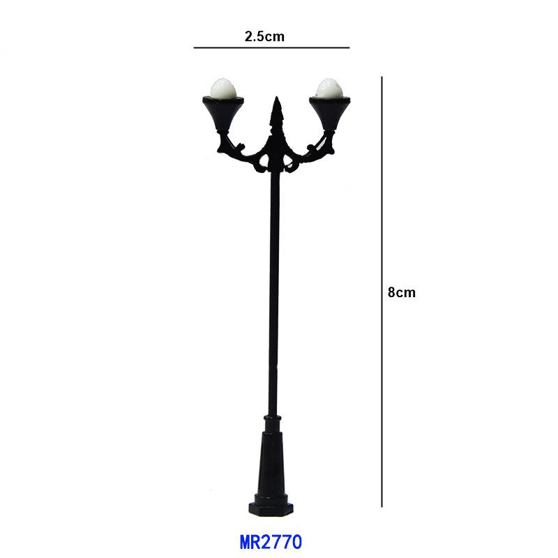 Đèn Đường Hai Đầu Mini Mô Hình 3V (MH-85)