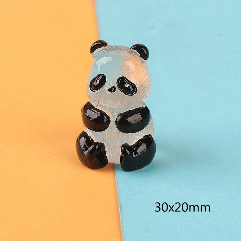 Charm gấu trúc phát sáng DIY tiểu cảnh đồ chơi (FF-55)
