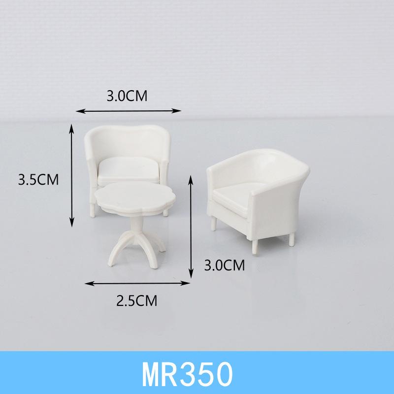 Phụ Kiện Mô Hình Bộ Bàn Ăn Mini Mô Hình Tỷ Lệ 1:20 (MH-285)