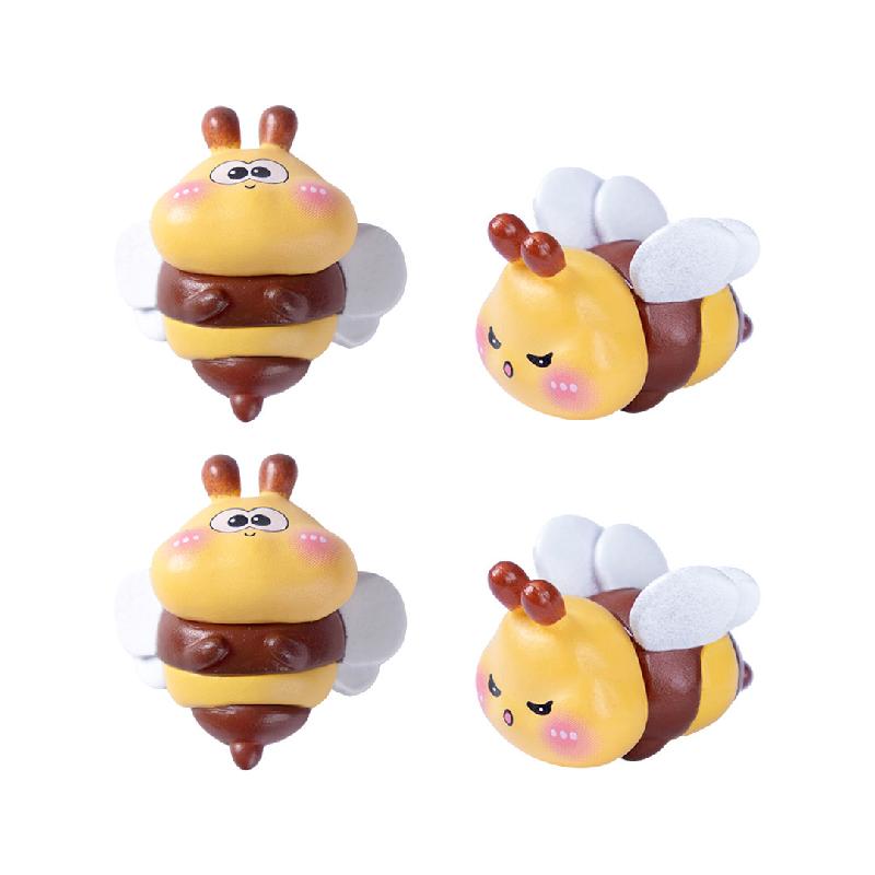 Tiểu cảnh ong dễ thương, côn trùng, búp bê DIY, phụ kiện bàn mini tiểu cảnh sáng tạo (ZC-125)