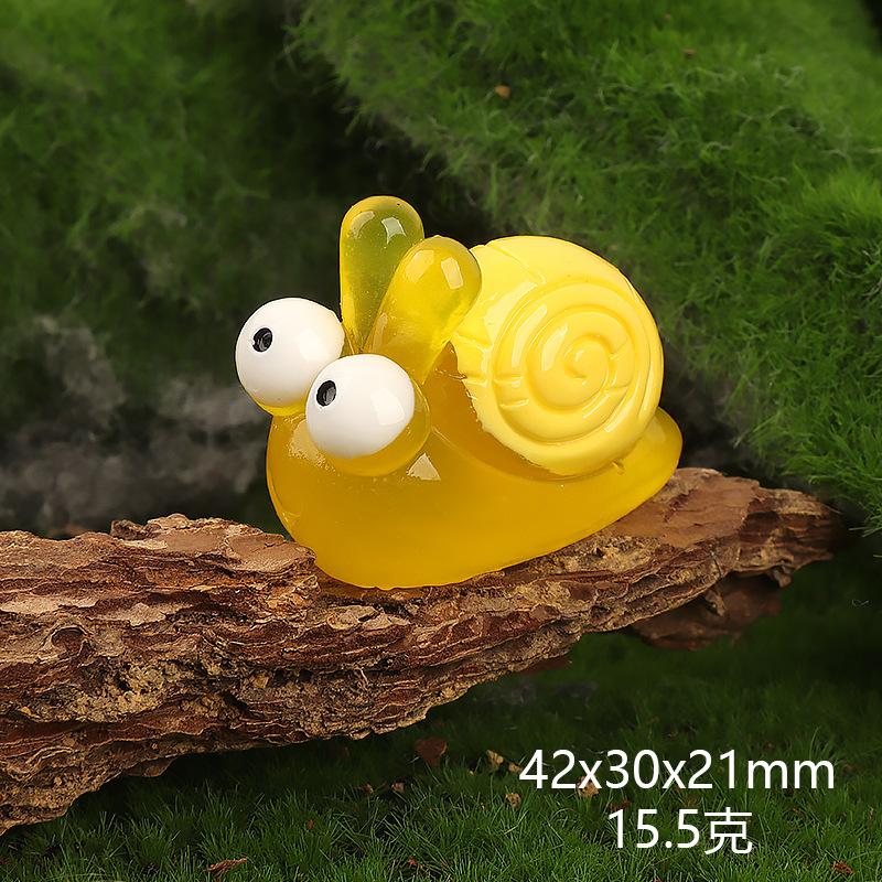 Charm ốc sên phát sáng DIY trang trí chìa khóa (FF-57)