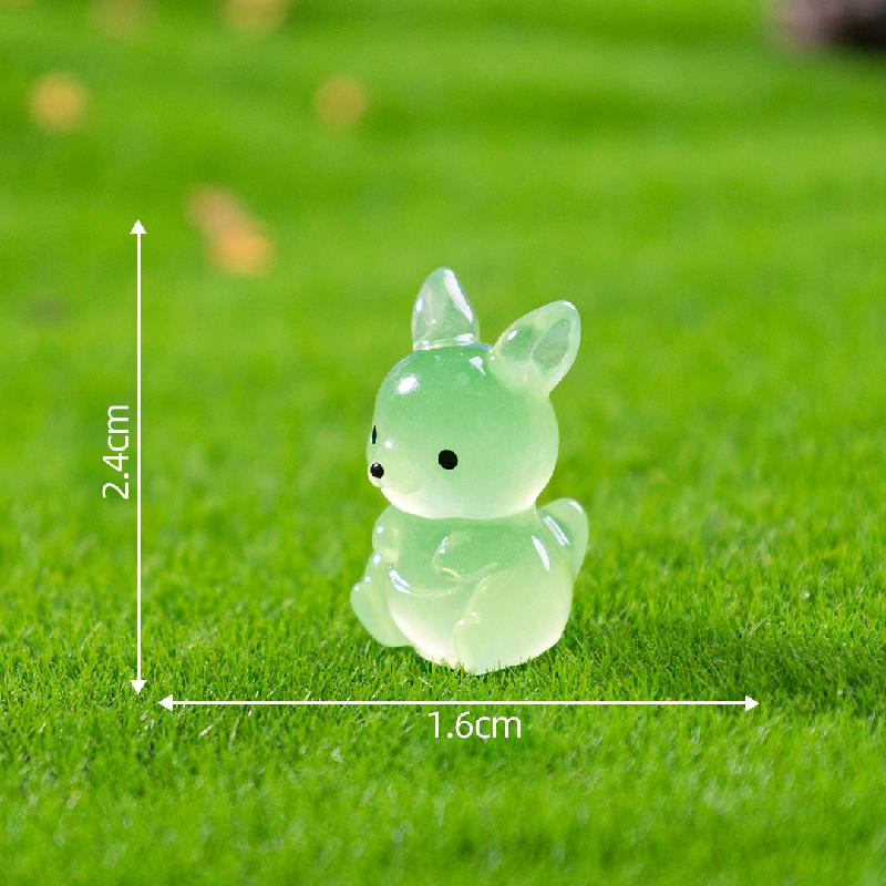 Tiểu cảnh kangaroo phát sáng DIY, phụ kiện tiểu cảnh mini treo bàn garden cute (ZC-1107)