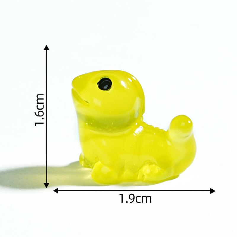Tiểu cảnh tắc kè nhỏ phát sáng DIY, phụ kiện tiểu cảnh mini resin garden treo bàn đáng yêu cute (ZC-1436)