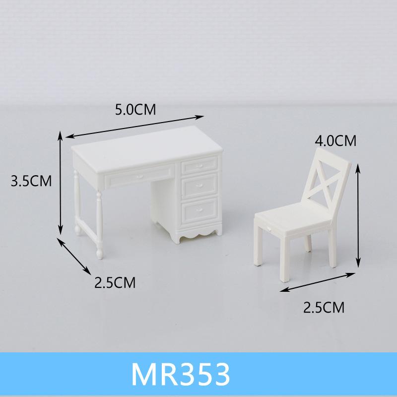 Phụ Kiện Mô Hình Bộ Bàn Ăn Mini Mô Hình Tỷ Lệ 1:20 (MH-285)