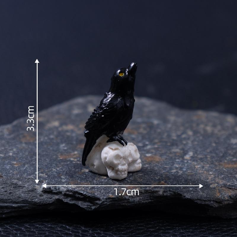 Tiểu cảnh xác ướp, sọ Halloween, DIY, phụ kiện bàn tiểu cảnh mini đáng yêu (ZC-349)