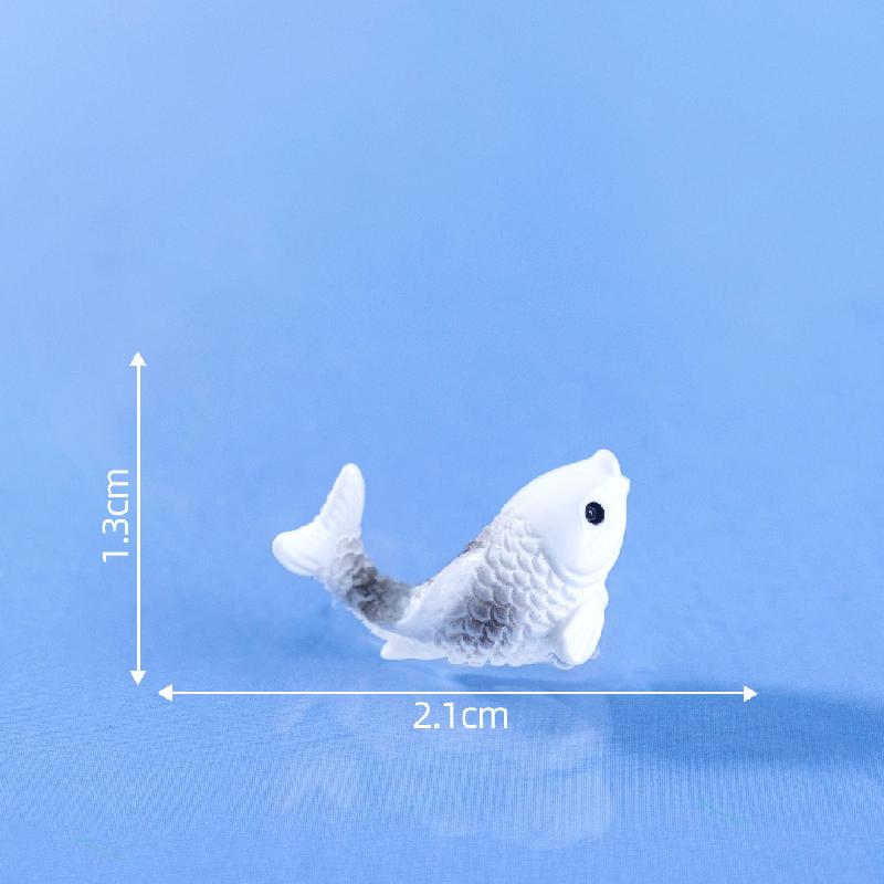 Cá Koi, bể cá mini, phụ kiện DIY, tiểu cảnh bàn sáng tạo thu nhỏ (ZC-104)