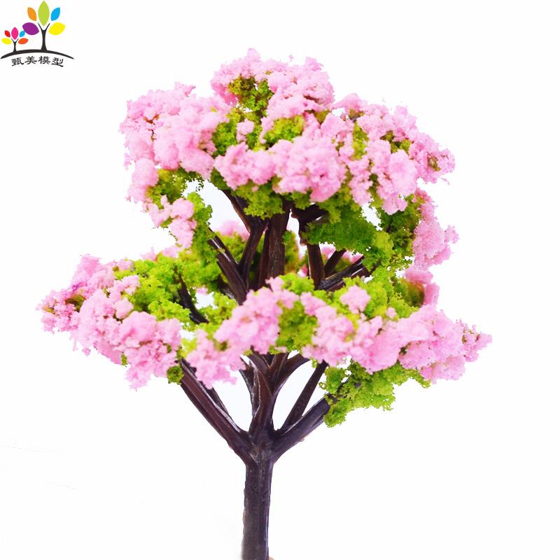 Cây Hoa Đào Mô Hình Mini Trang Trí Sa Bàn (MH-268)