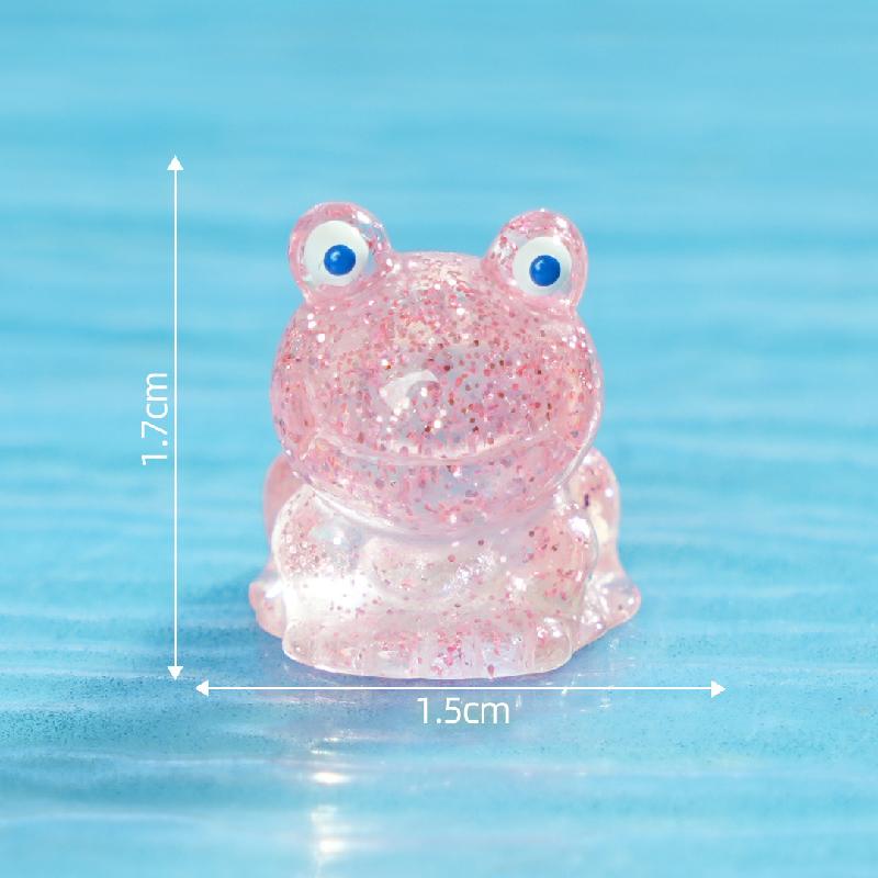 Tiểu cảnh rùa & kỳ nhông phát sáng DIY, phụ kiện tiểu cảnh mini resin garden treo bàn đáng yêu cute (ZC-1467)