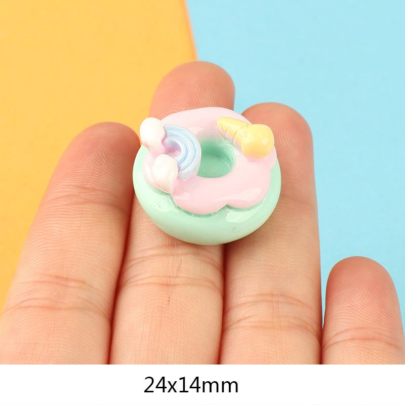 Charm donut sáng bóng DIY trang trí vỏ điện thoại (FF-517)