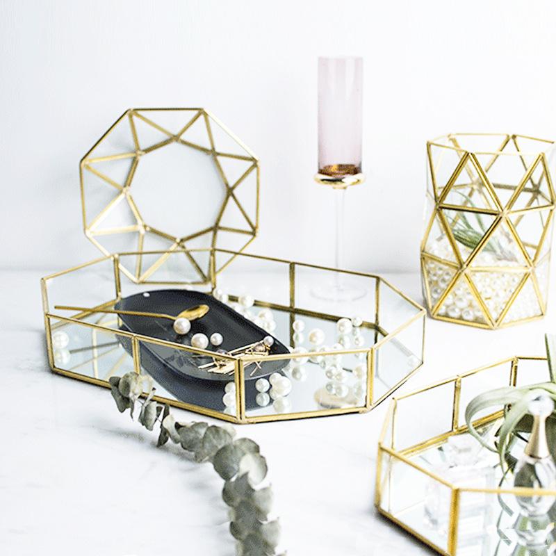 Chậu Đa Giác DG-121 Bộ gỗ gọn nhẹ nội thất phong cách Bắc Âu Ins