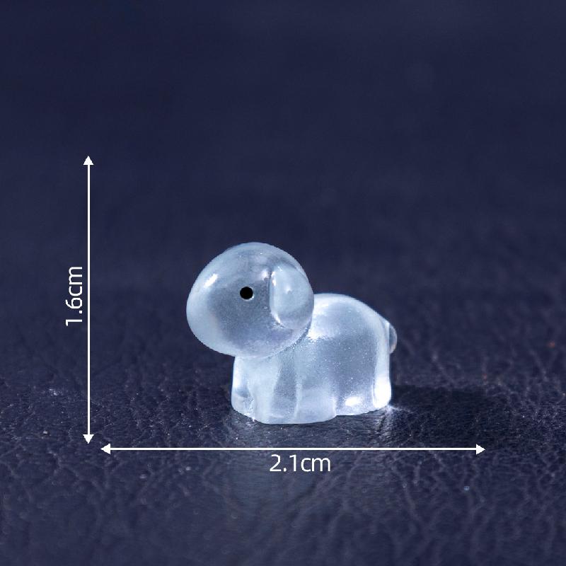 Tiểu cảnh ma phát sáng mini, lễ hội DIY, phụ kiện bàn tiểu cảnh nhỏ dễ thương (ZC-231)