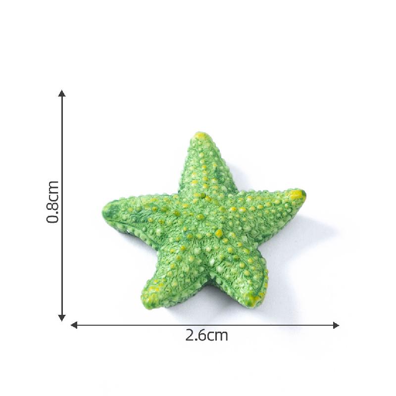 Tiểu cảnh sao biển, hải sâm giả, lọ sinh thái, sân vườn DIY tiểu cảnh mini (ZC-668)