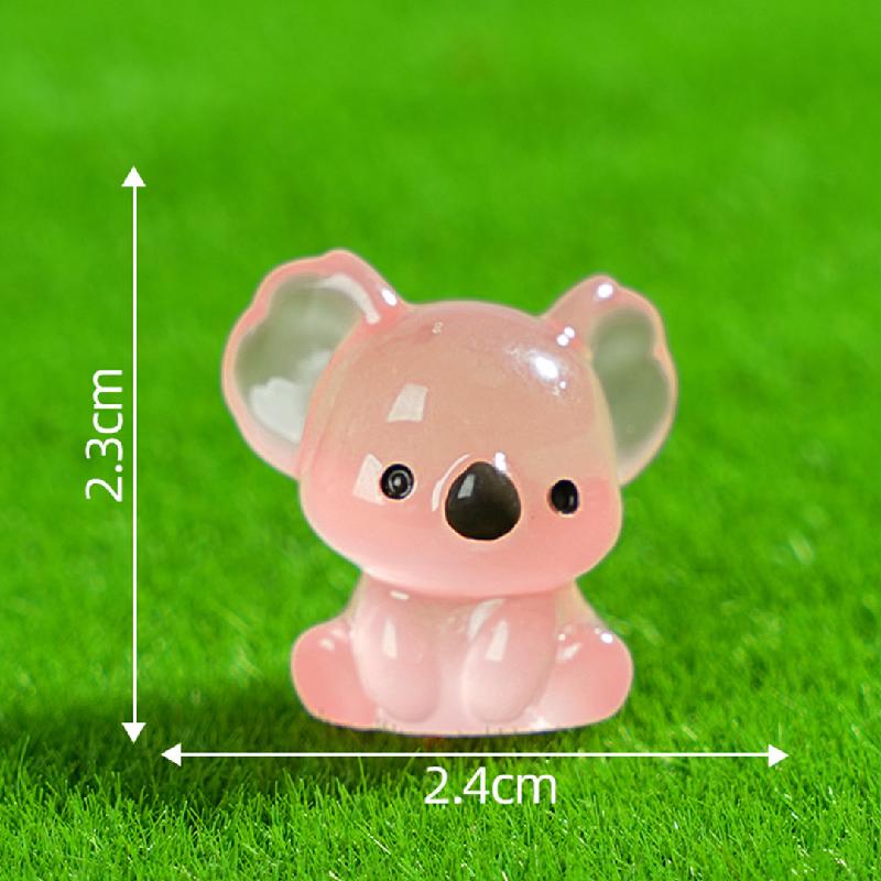 Tiểu cảnh koala phát sáng DIY, phụ kiện tiểu cảnh mini bàn treo đáng yêu, cute (ZC-1042)