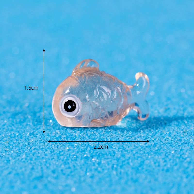 Tiểu cảnh cá phát sáng nhiều màu trang trí bể cá DIY (ZC-1036)