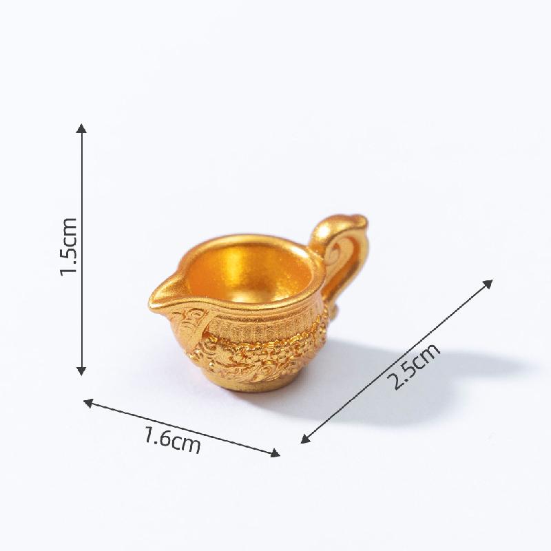 Đèn Thần Điều Ước Và Bộ Đồ Ăn Vàng Mini (PK-245)
