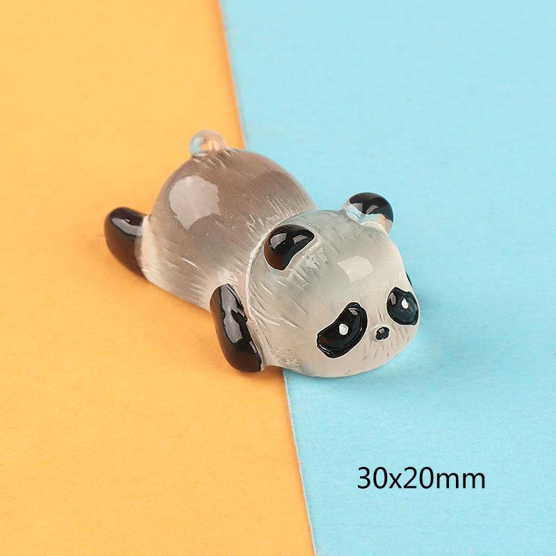 Charm gấu trúc phát sáng DIY tiểu cảnh đồ chơi (FF-55)
