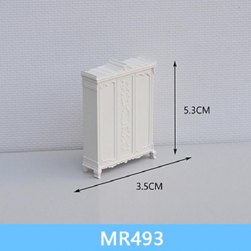 Tủ Quần Áo Mini Mô Hình Nội Thất Tỷ Lệ 1:20 (MH-106)