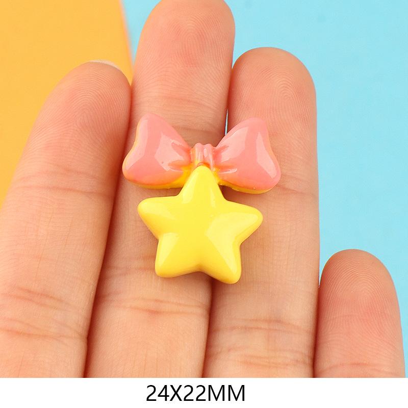 Charm chuông & sao DIY vỏ điện thoại & trang trí (FF-108)