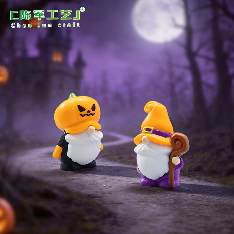 Phụ Kiện Tiểu Cảnh Chú lùn Halloween mini trang trí tiểu cảnh (PK-698)