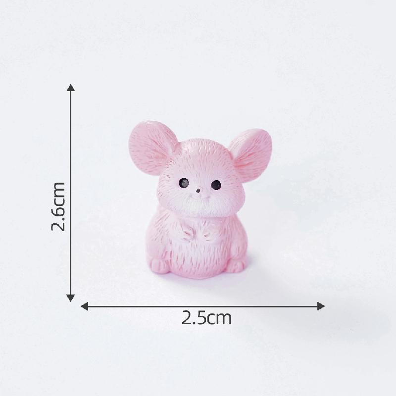 Tiểu cảnh chuột đồng nông trại DIY, phụ kiện tiểu cảnh mini resin sân vườn nhỏ gọn (ZC-840)