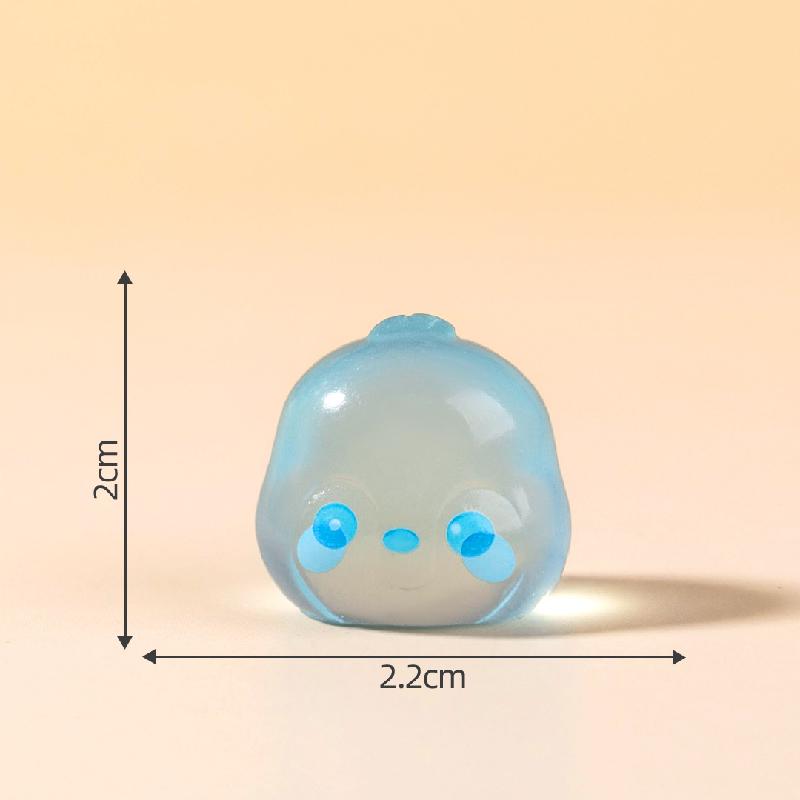 Tiểu cảnh mèo & thỏ phát sáng DIY, phụ kiện tiểu cảnh mini resin garden treo bàn đáng yêu cute (ZC-1466)