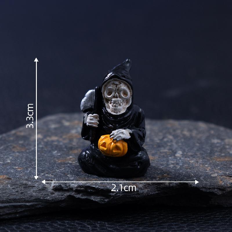 Tiểu cảnh xác ướp, sọ Halloween, DIY, phụ kiện bàn tiểu cảnh mini đáng yêu (ZC-349)