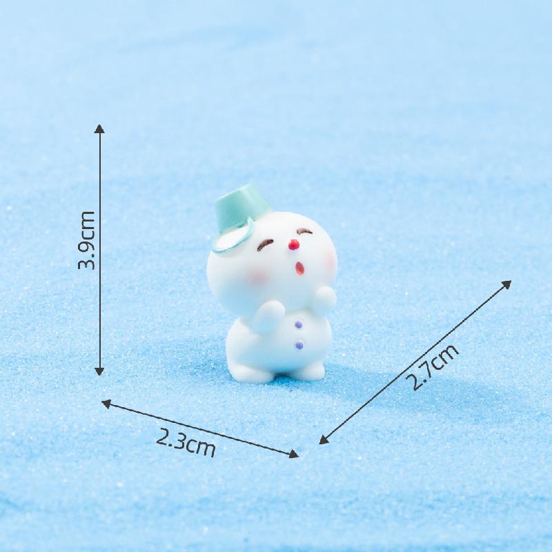 Tiểu cảnh Noel, ông già Noel, người tuyết cho quả cầu (ZC-79)