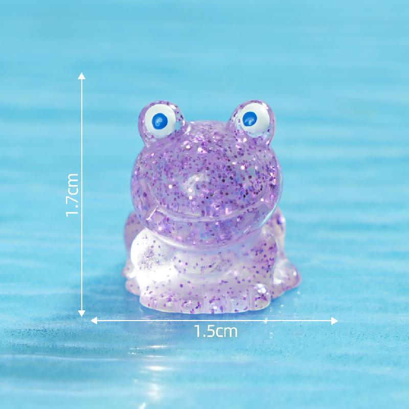 Tiểu cảnh rùa & kỳ nhông phát sáng DIY, phụ kiện tiểu cảnh mini resin garden treo bàn đáng yêu cute (ZC-1467)