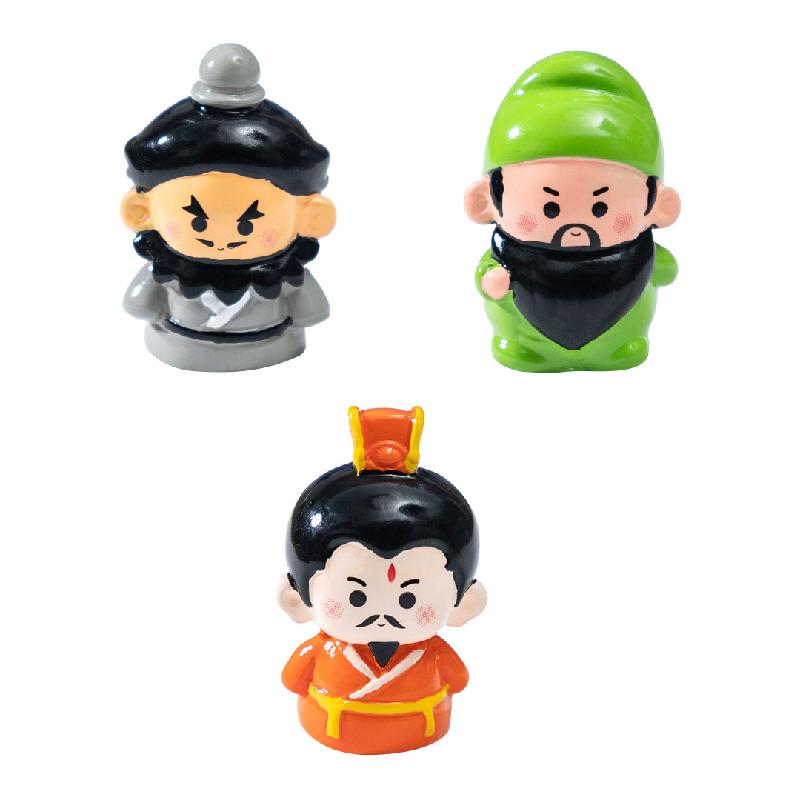 Bộ nhân vật Lưu Bị Quan Vũ Trương Phi mini (PK-750)