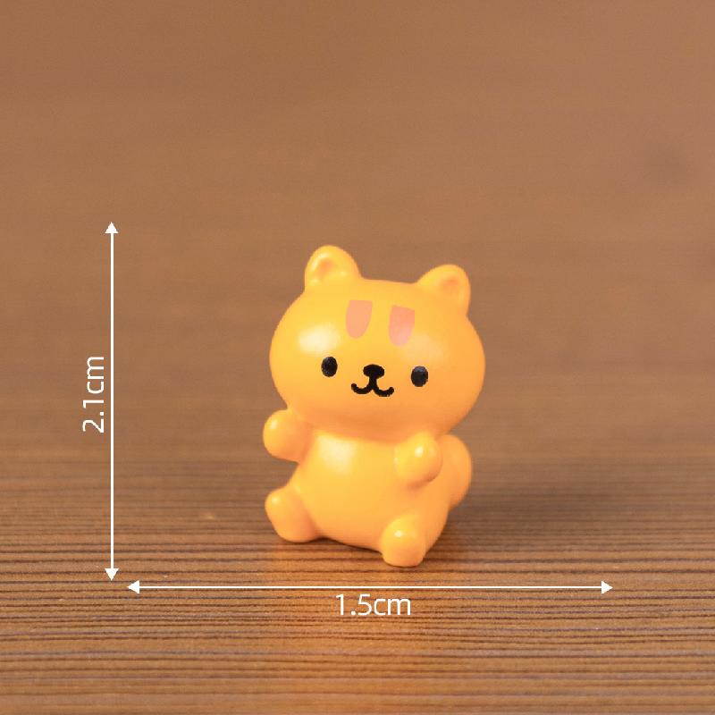 Tiểu cảnh mèo leo cây dễ thương, búp bê DIY, phụ kiện trang trí bàn mini đáng yêu (ZC-14)