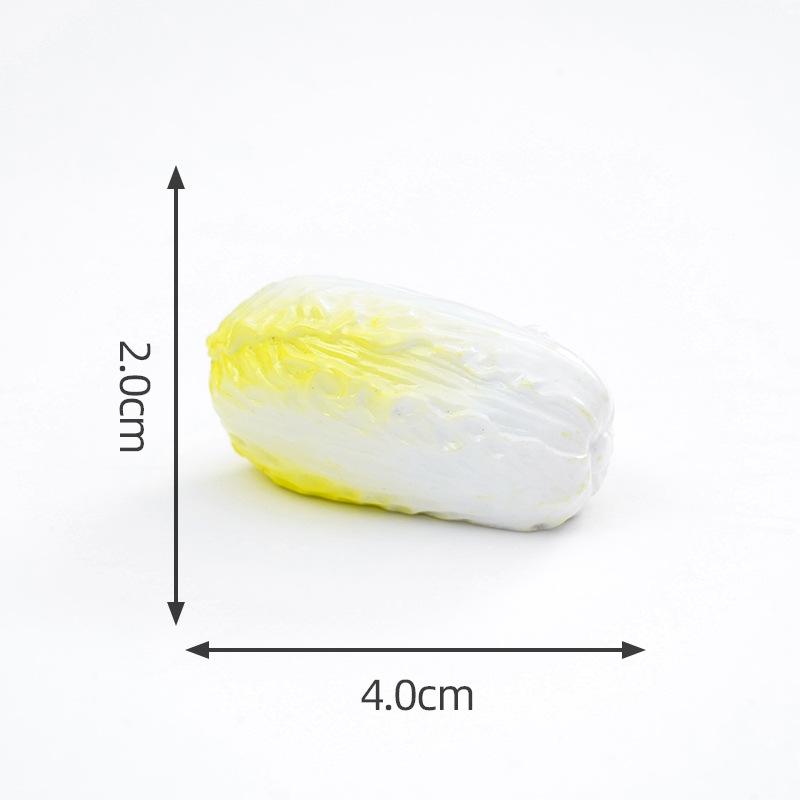 Tiểu cảnh rau giả, túi bất ngờ ăn chơi DIY, phụ kiện treo bàn tiểu cảnh mini (ZC-290)