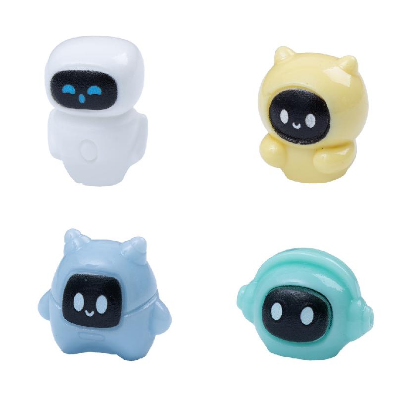 Tiểu cảnh robot mini DIY, phụ kiện tiểu cảnh mini resin treo bàn micro đáng yêu cute (ZC-1398)