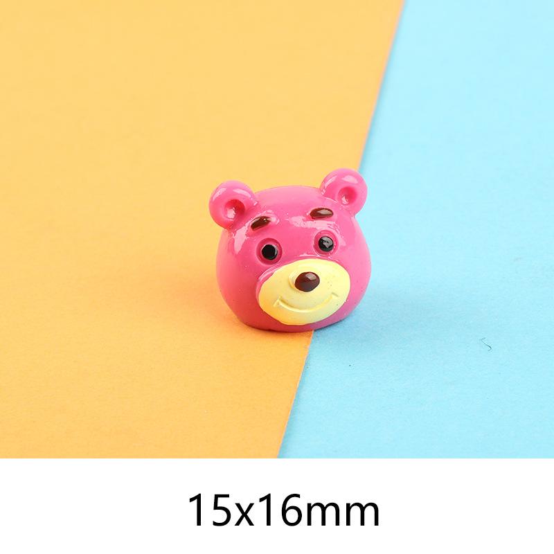 Charm gấu dâu DIY trang trí vỏ điện thoại (FF-492)