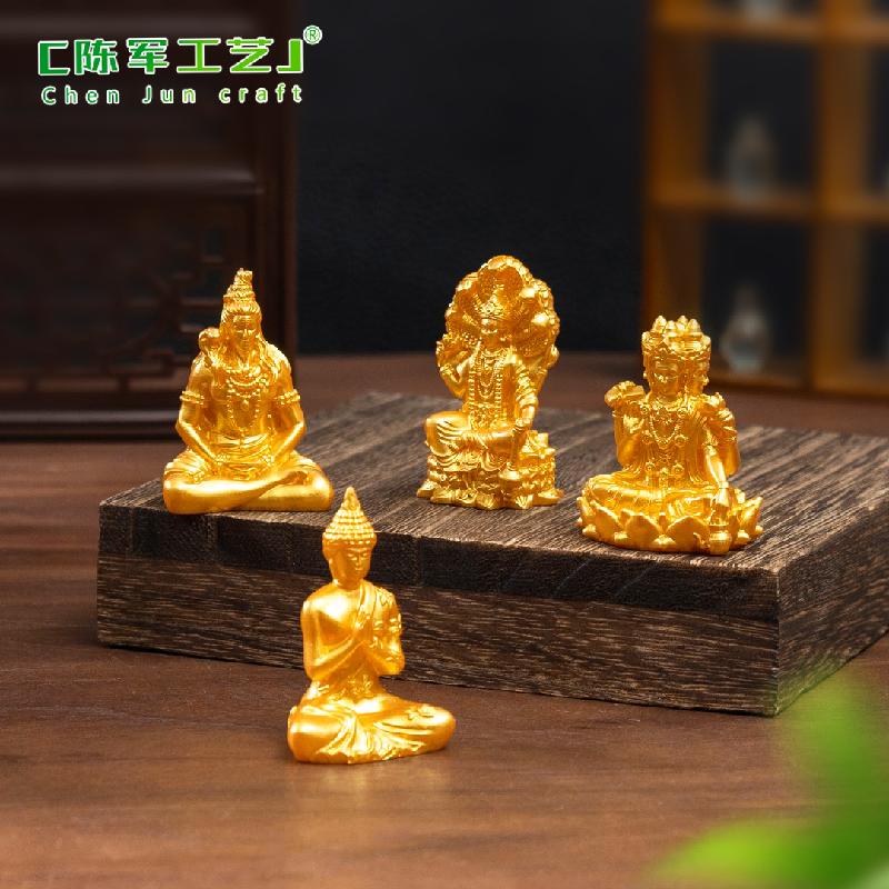 Phụ Kiện Tiểu Cảnh Tượng Phật Đông Nam Á mini bằng resin (PK-745)