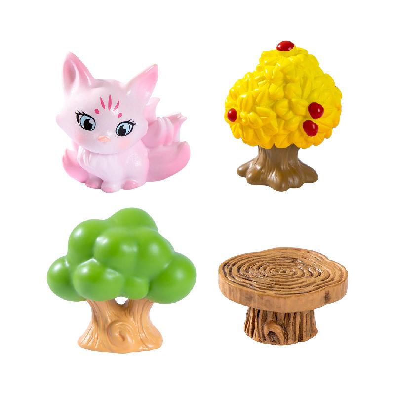 Tiểu cảnh ghế nghỉ, hồ cá, hồ ly DIY, phụ kiện bàn tiểu cảnh mini dễ thương (ZC-446)