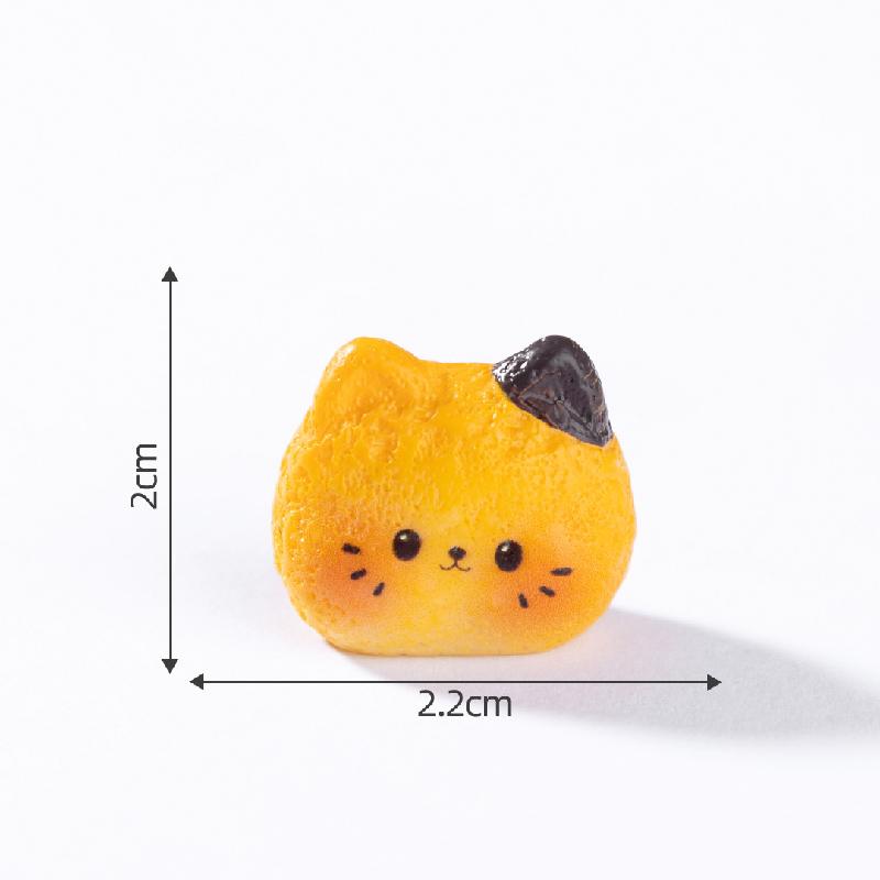 Tiểu cảnh snack động vật DIY, phụ kiện tiểu cảnh mini bàn thu nhỏ, cute resin food (ZC-1134)