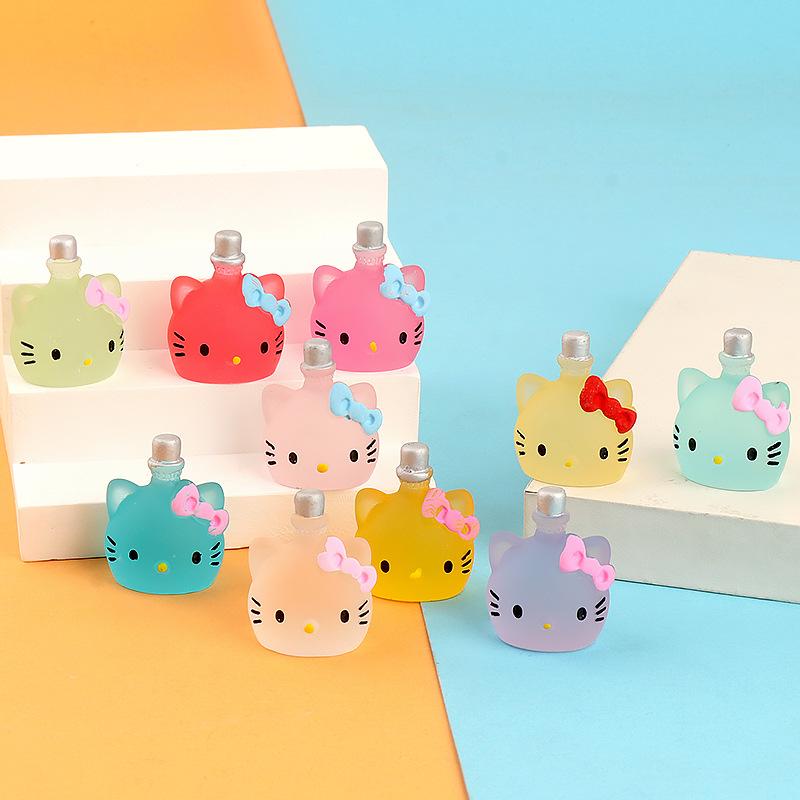 Charm chai mini phát sáng DIY trang trí vỏ điện thoại (FF-452)