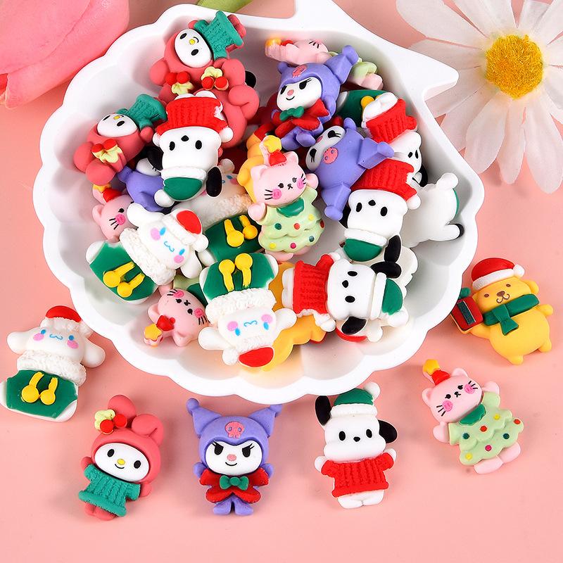 Phụ kiện Noel resin, DIY, kem giả (NX-627)