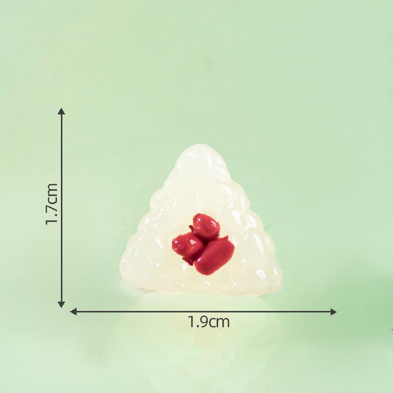 Tiểu cảnh Tết Đoan Ngọ: bánh ú, thuyền rồng, DIY, phụ kiện bàn tiểu cảnh mini (ZC-403)