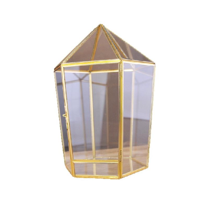 Nhà kính hình học, hộp hoa bất tử, Terrarium (DG-111)