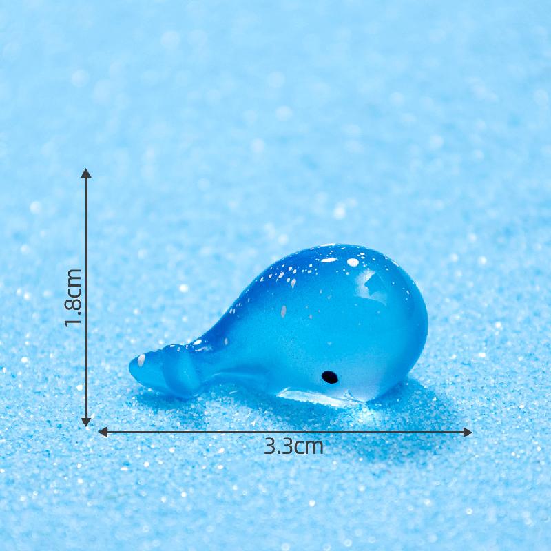 Tiểu cảnh bạch tuộc, cua biển phát sáng DIY, phụ kiện bàn tiểu cảnh mini (ZC-740)