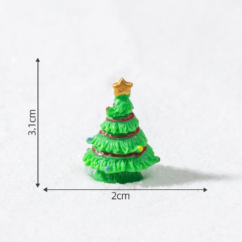 Tiểu cảnh cây thông Noel, trang trí nhà dễ thương mini (ZC-119)
