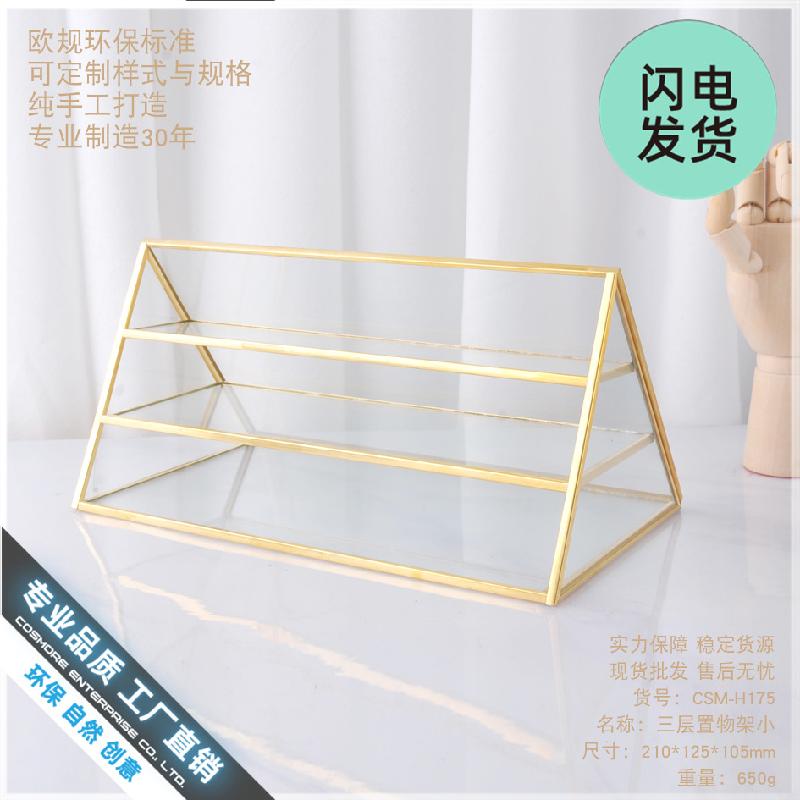 Chậu Đa Giác Kệ kính nước hoa phong cách Bắc Âu (DG-90)