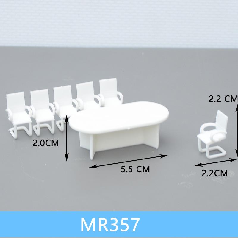 Bộ Bàn Ghế Nội Thất Mini Tỷ Lệ 1:50 (MH-80)