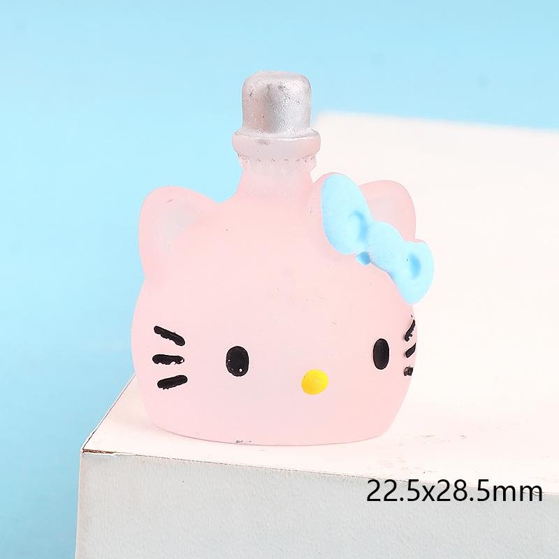 Charm chai mini phát sáng DIY trang trí vỏ điện thoại (FF-452)
