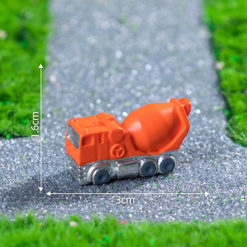 Tiểu cảnh ô tô, biển báo giao thông Q-version, DIY, phụ kiện bàn tiểu cảnh mini thu nhỏ (ZC-264)