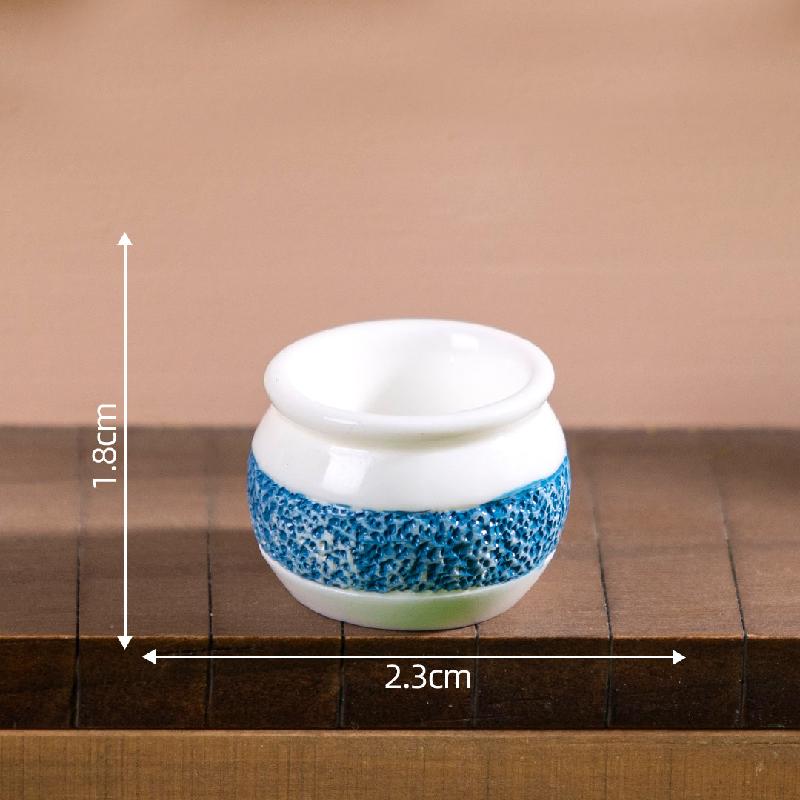Tiểu cảnh bình hoa nhiều màu DIY, phụ kiện tiểu cảnh mini treo bàn resin garden cute (ZC-1419)