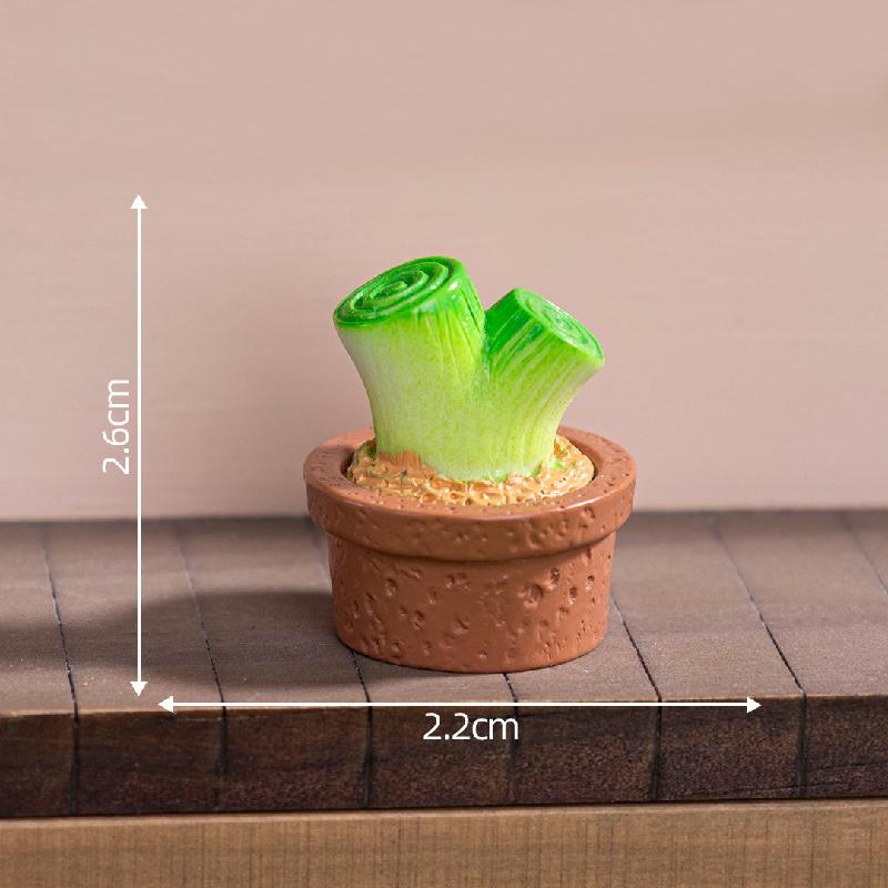 Tiểu cảnh rau củ DIY, phụ kiện tiểu cảnh mini bàn thu nhỏ đáng yêu, cute và bắt mắt (ZC-897)