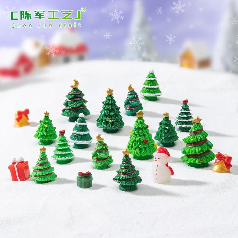 Tiểu cảnh cây thông Noel, trang trí nhà dễ thương mini (ZC-119)