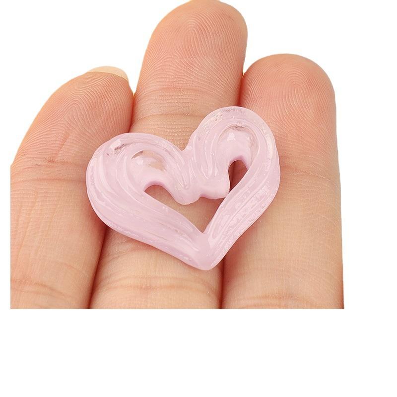 Charm trái tim phát sáng DIY trang trí vỏ điện thoại (FF-469)